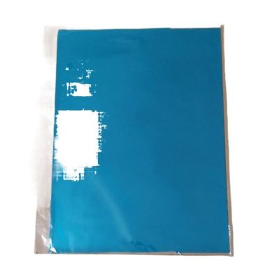 HDNSAUD Hot Stamping Foil Stamping Foil Paper 50Pcs Gold Black Red Laminator Laminating Transfer on Elegance Laser Printer Craft 20x29cm A4(Light Blue)