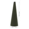 JEWEDECO 4pcs DIY Cone Shape Floral Foam Blocks Flower Arrangement Mud for Fresh and Artificial Flowers for Home Decor and Holiday Celebrations view 2