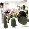 BEBEMOKO 4pcs Cone Floral Arrangement Blocks Cone Shaped Flower Foam for DIY Wedding Bouquets Holiday Decor and Home Gardens Odorless Reliable Florist Flower Mud view 3