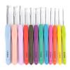 12pcs Sweater Needle Knitting Crochet Hooks Kit Extended Crochet Hooks Needles with Accessories Hand Weave Sewing Tools Set Kit view 1