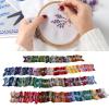 Glomora Embroidery Floss,447 Skeins Mixed Colors Cross Floss Stitch Thread,Multi Color No Fading Polyester Sewing Supplies for Make Bracelets Yarns Dolls Gloves view 3