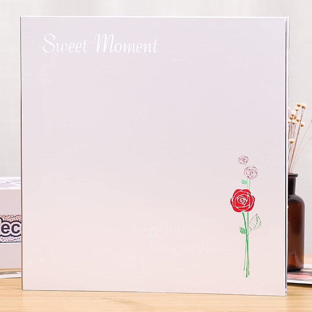 YYFQFJOL Photo Album Large Photo Album 12-inch Photo Album,Paste at Will,can Hold Photo Albums of Various Sizes,Suitable for Family Wedding Anniversary