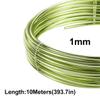 LKXHarleya 18 Gauge 1mm Anodized Aluminum Craft Wire, 32.8 Feet/Roll Flexible Metal Wire for Sculpting, Modelling, Bonsai Training, Jewelry Making view 2