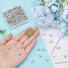 HOBBIESAY 200Pcs Tibetan Style Alloy Beads 5x10x4mm Silver Loose Beads Rectangle Spacer Bead 2 Hole Connector Bead Metal Craft Beads for DIY Bracelets Earring Necklace Jewelry Making,Hole:1.5mm view 3