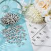 HOBBIESAY 200Pcs Tibetan Style Alloy Beads 5x10x4mm Silver Loose Beads Rectangle Spacer Bead 2 Hole Connector Bead Metal Craft Beads for DIY Bracelets Earring Necklace Jewelry Making,Hole:1.5mm view 4