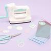 Craftelier - Minty Cut Mini Die Cutting Machine | Compatible with Fine Metallic Dies and Embossing Folders | Plate Size 16,5 x 7,5 cm | Approx. Machine Size 20,5 x 9 x 12 cm view 3