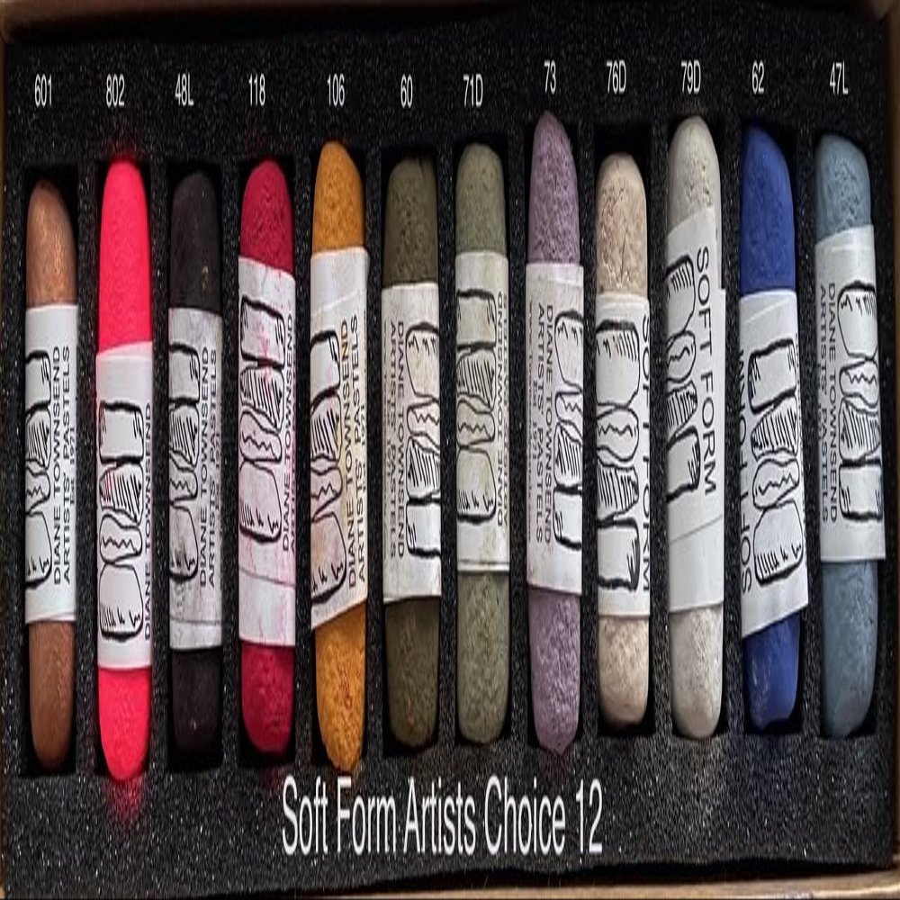 FineArtStore Diane Townsend Handmade Soft Pastel Sets - Artists' Choice Set of 12