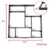 PZLVAME 8 Grid Plastic DIY Square Moulds Paving Concrete Paving Path Mould for Making Paving Paths Garden Floors view 4