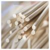 LKXHarleya 2MM Round Natural Rattan Core, Basket Weaving and Wicker Furniture Repairing Round Reed Handmade Crafts Material - Bulk Length, Total 32.8FT view 1