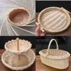 LKXHarleya 2MM Round Natural Rattan Core, Basket Weaving and Wicker Furniture Repairing Round Reed Handmade Crafts Material - Bulk Length, Total 32.8FT view 3