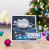3PCS Hot Foil Plate Christmas Snowflake Tree Branch Merry Christmas Words Metal Foil Plate Dies for Card Making Paper Crafts Embossing Scrapbooking Arts Crafts Handmade Crafts view 3