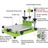 Screen Printing Machine, Manual Flat Screen Printing Machine, Height Adjustable, 405 * 310mm Thicken Worktop, for Glass, Plastic, Wood and Other Flat Products view 2