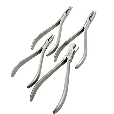 Metal Forming Kit of 4 Pliers | Wire Bending, for Forming Loops, Curves, Rings, Angles, and More. Hobby Wires, Jewelry Wire Bending Tools | Made of German Stainless Steel