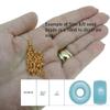 Set of 3 Colors, 66GM, Miyuki Round Seed Beads, Size 8/0 Bronze Collection, 8-457, 8-457L, 8-MIX23 view 2