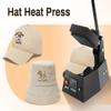 Digital Heat Press Machine, 110V, 4.7x4.7 Inch, Mini Hot Label Transfer Press for Clothes, DIY Logo Sticker Pattern Printing, T-Shirts, Home, Portable Heat Transfer Equipment for Arts, Crafts, Sewing view 4