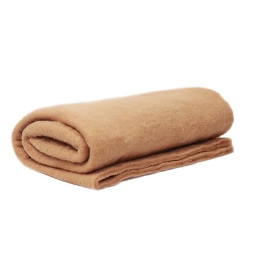 Piqoeei Polyester Quilt Batting for Quilting, Needle Felting, Wet Felting, Upholstery - Extra Fine Pre-Felt Fabric for Crafts, Wearable Arts (Throw 60X60 inch 1.58 lbs)