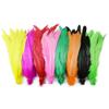 100PCS Feathers 25-40CM Natural Plumes, Black Red DIY Cock Clothing, Jewelry Party Accessories Dark Green 12-14inch 30-35cm view 2