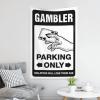 ADWD Wall Tapestry for Bedroom Gambler Parking Only Tapestry Tapestry for Bedroom Aesthetic Man Cave Bar(75X100CM) view 3