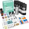 VViViD Candle Making Kit Deluxe Edition, Full DIY Starter-to-Professional Set, Wax, Jars, Tins, Dyes and More view 1
