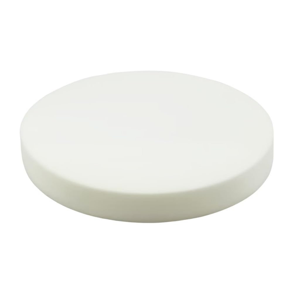 YUURO Round High Density Foam 1"/2"/3"/4" Thick Cushion Pouf Insert Upholstery Foam for Bar Stool,Soft Memory Foam Sofa Chair Cushion Padding Sheet,Cut to Any Size (4" Thick - 16"x16")