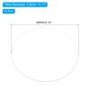 PATIKIL 8 Inch Round Dream Catcher Rings, 6 Pcs Metal Christmas Macrame Wreath Floral Ring Hoop for Home DIY Craft Wedding Wall Hanging Decorations, White view 2