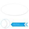 PATIKIL 8 Inch Round Dream Catcher Rings, 6 Pcs Metal Christmas Macrame Wreath Floral Ring Hoop for Home DIY Craft Wedding Wall Hanging Decorations, White view 3