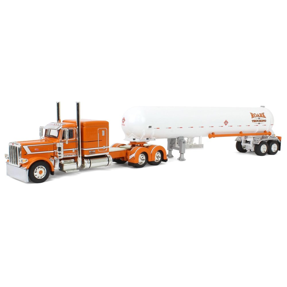 DCP First Gear 1/64 Peterbilt 389 63in Sleeper w/Mississippi Tanker Roark Trucking 60-1917