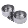 Paint Cups with Lids, Paint Pallets with Lightweight Stainless Steel Paint Palette Tray for Oil Painting view 1
