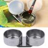 Paint Cups with Lids, Paint Pallets with Lightweight Stainless Steel Paint Palette Tray for Oil Painting view 2