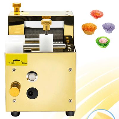 ELUKHT Electric Rechargeable Paper Quilling Machine,Fringer Cutting Machine Manual Quilling Fringer Machine for Tassels Flower Rolls Manufacture Paper (Gold)
