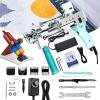 ELUKHT Rug Tufting Gun & Carpet Trimmer Kit,2 in 1 Cut Pile and Loop Pile Tufting Gun,Tufting Gun Kit High Speed 5-40 Stitches/Sec (Green) view 1