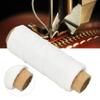 50 Meters,Roll 150D,16 Leather Stitching Sewing, Leather Sewing Stitching Flat Waxed Thread String Cord, Waxed Thread, Hand Stitching Waxed Thread (White) view 2