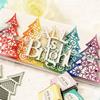 CLSVYBK Dies-Cut for Card Making Metal Scrapbooking Birthday Decor Cutting Dies DIY Paper Photo Album Decor Art Craft Embossing Stencils Tool (Christmas Tree-14.3x9.1cm) view 2
