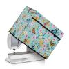 Oamsistay Butterfly Sewing Machine Dust Cover Floral Small Appliance Protective Cover Compatible with Most Standard Sewing Machines Accessories Holiday Gifts for Family view 1