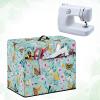 Oamsistay Butterfly Sewing Machine Dust Cover Floral Small Appliance Protective Cover Compatible with Most Standard Sewing Machines Accessories Holiday Gifts for Family view 2