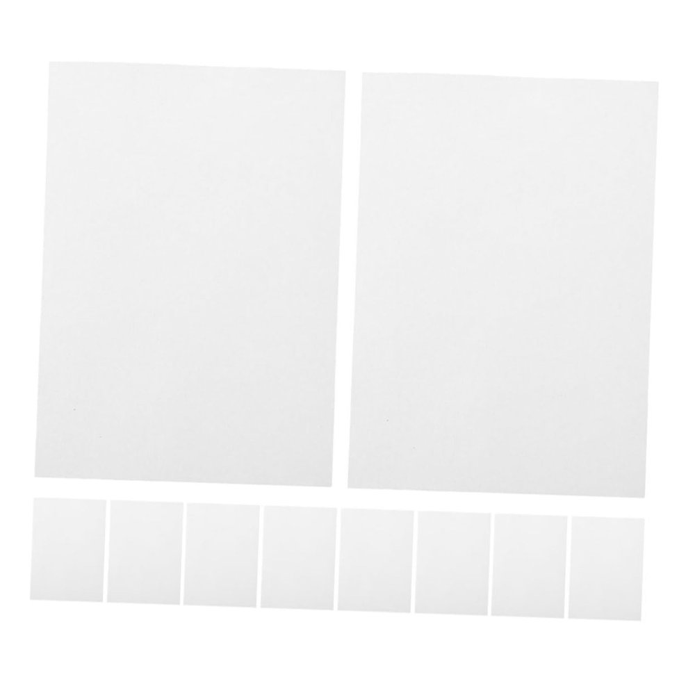 Gogogmee Embroidery Stabilizer Wash Away Stabilizer Sheets Water Soluble Embroidery Paper 10pcs Set Perfect for