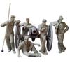 1/24 Scale Resin Model Kit Artillery Crew Figures with Cannon, Unassembled and Unpainted, Military War Die Casting, Builing Model Kit Toys view 1
