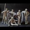 1/24 Scale Resin Model Kit Artillery Crew Figures with Cannon, Unassembled and Unpainted, Military War Die Casting, Builing Model Kit Toys view 2