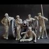 1/24 Scale Resin Model Kit Artillery Crew Figures with Cannon, Unassembled and Unpainted, Military War Die Casting, Builing Model Kit Toys view 4