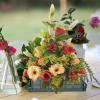 Floral Foam Cage, 5 Pack Rectangle Foam Cage Block Flower Holder, Floral Foam Bricks for Fresh Flower Arrangement, Floral Arrangement Wet Foam Block for Home Table Centerpiece Wedding view 2