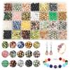 Basigeese 1120pcs Natural Stone Beads Polished Beading 6mm Loose Beads Gemstone Crystal Energy Stone Healing Power for DIY Jewelry Making (6mm 28 Materials A) view 1