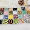 Basigeese 1120pcs Natural Stone Beads Polished Beading 6mm Loose Beads Gemstone Crystal Energy Stone Healing Power for DIY Jewelry Making (6mm 28 Materials A) view 3