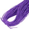 Gumney 5 Yards Stretchy Elastic Thread, 2mm Round Sturdy Elastic Handmade Cord Elastic Band for DIY Jewelry Making Beading Sewing Crafting Accessories(Purple) view 1