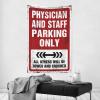 ADWD Tapestry for Bedroom Physician and Staff Parking Only Tapestry Boys Room Decor Teenager Tapsterys Wall(100X150CM) view 2