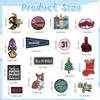 100Pcs Random Assorted Styles Embroidered Patches, Sew on/Iron on Patch Applique for Clothes, Dress, Hat, Jeans, DIY Accessories view 2
