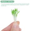 M METERXITY 100-Pack Artificial Flower Stamen Kit, Mini Double Heads Flower Stamens Pistil, Stamens for Flower Making/Craft DIY Wreaths/Wedding Floral Arrangements [Green] view 2