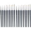9Pcs Set Wolf Hair Watercolor Hook Line Pen Brush for Oil Painting Gouache Art Acrylic with Aluminum Tube Birch Pole Brush for Nail Art Craft view 1