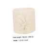 UTHCLO 9rolls Soft Fringe Chiffon Ribbon for Crafts Wedding Invitations Bouquets and Wrapping Each Elegant Colors view 4