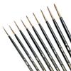 Silver Brush Limited RN-7171 Renaissance Must Have Rounds, 9pc Premium Long Handle Round Red Sable Brushes Bundle for Oil, Acrylic, Gouache, Watercolor, & Acrylic, Sizes 1, 2, 3, 4, 5, 6, 8, 10, & 12 view 1