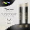 Silver Brush Limited RN-7171 Renaissance Must Have Rounds, 9pc Premium Long Handle Round Red Sable Brushes Bundle for Oil, Acrylic, Gouache, Watercolor, & Acrylic, Sizes 1, 2, 3, 4, 5, 6, 8, 10, & 12 view 2